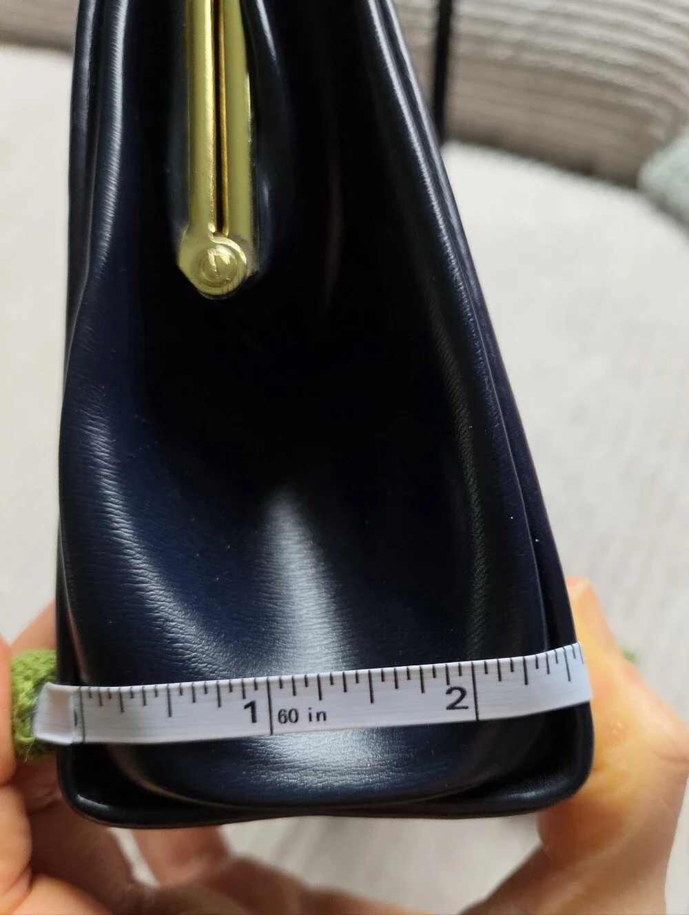 Deep Navy Vintage Purse